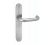 JUEGO MANIVELA DUNA CON PLACA ACERO INOX